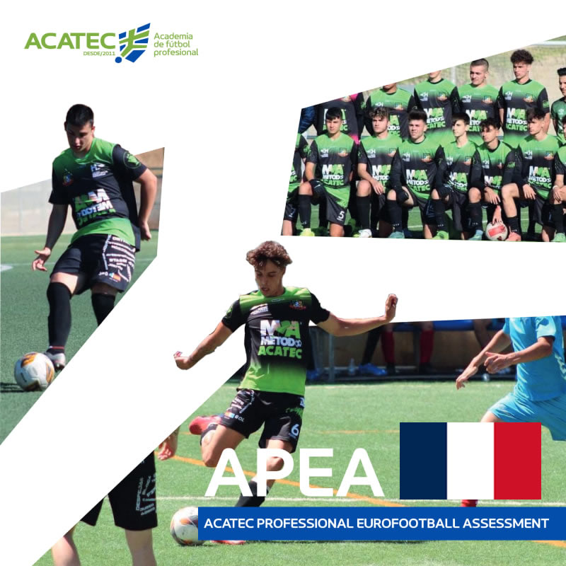 Banner Professional Eurofootball ASSESSMENT FRANCIA (APEA) (13 a 17 años) 2023